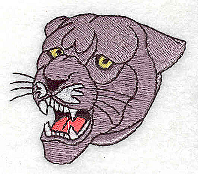 Embroidery Design: Panther 2.31w X 2.00h