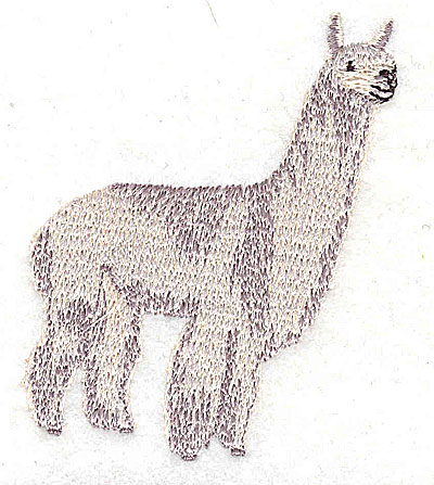 Embroidery Design: Llama 2.25w X 2.94h