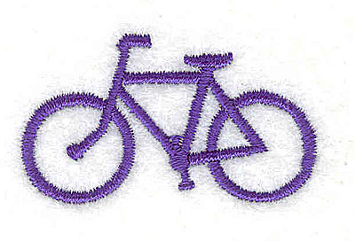 Embroidery Design: Bicycle 1.69w X 1.94h