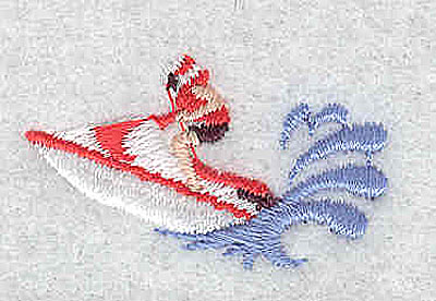 Embroidery Design: Jet Skier 1.50w X 0.88h