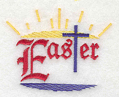 Embroidery Design: Easter  2.56w X 2.00h