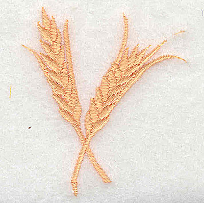 Embroidery Design: Wheat sheaf 1.88w X 2.50h