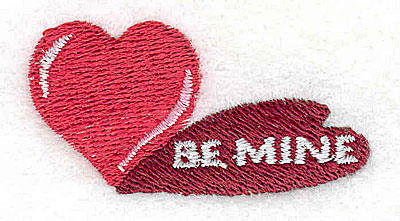 Embroidery Design: Be Mine 1.94w X 1.00h
