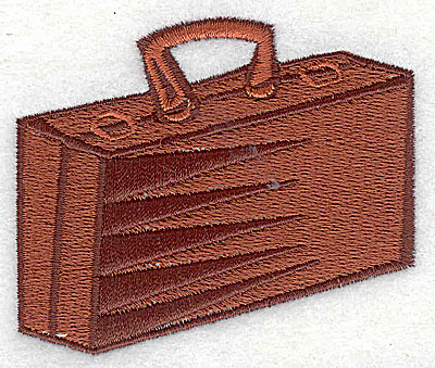 Embroidery Design: Luggage 2.81w X 2.50h