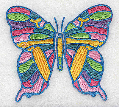 Embroidery Design: Butterfly 2.94w X 2.63h