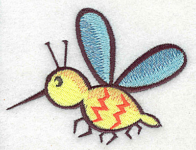 Embroidery Design: Mosquito 3.19w X 2.44h