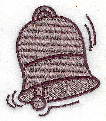 Embroidery Design: Bell 2.13w X 2.50h