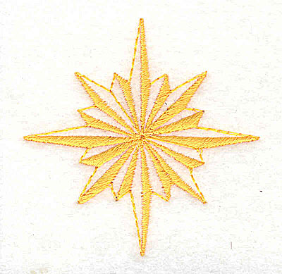 Embroidery Design: Star logo 2.19w X 2.25h