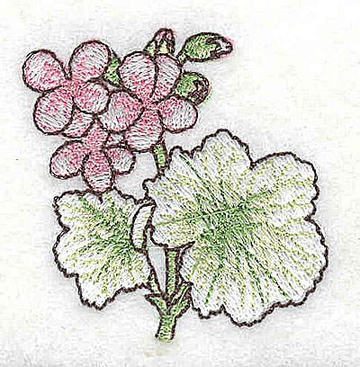 Embroidery Design: Flowers 2.00w X 2.06h