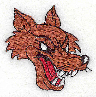 Embroidery Design: Cartoon wolf2.13w X 2.13h