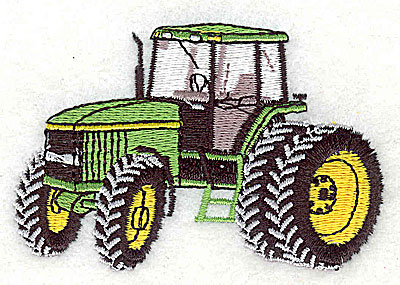 Embroidery Design: Tractor 3.25w X 2.13h
