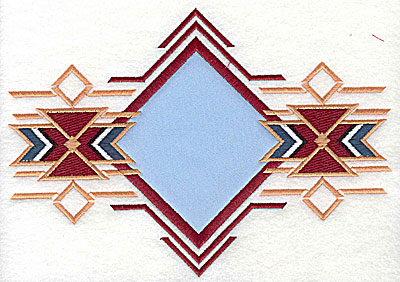 Embroidery Design: Western design applique 7.94w X 5.62h