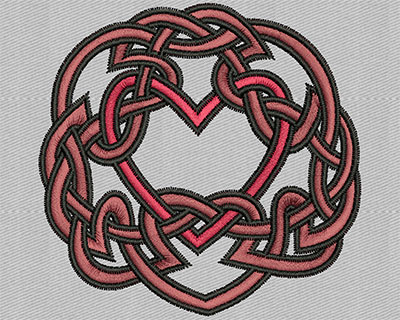 Embroidery Design: Heart Design 2.75w X 2.69h