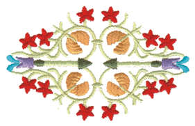 Embroidery Design: Collage Embellishment2.19" x 3.51"