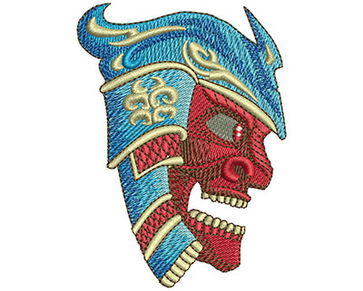 Embroidery Design: Samurai Lg 2.57w X 3.52h