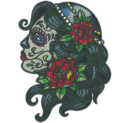 Embroidery Design: Gypsy Queen 4.52w X 6.02h