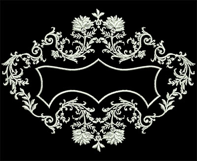 Embroidery Design: Heirloom Accents 6 Sm 6.08w X 4.50h