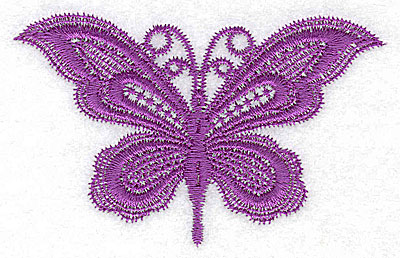 Embroidery Design: Butterfly 4.03w X 2.55h