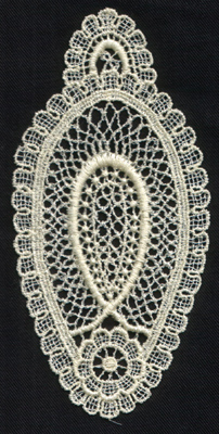 Embroidery Design: Lace 2nd Ed. vol3 #13.09" x 5.80"