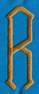 Embroidery Design: PM Center R0.98" x 2.65"