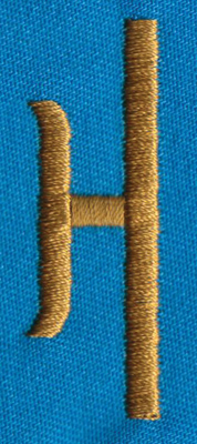 Embroidery Design: PM Left H0.65" x 1.87"