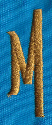 Embroidery Design: PM Left M0.67" x 1.86"