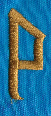 Embroidery Design: PM Right P0.66" x 1.54"