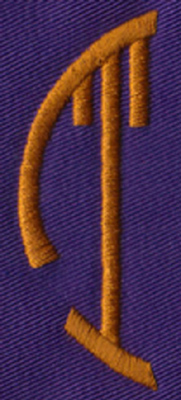 Embroidery Design: SM Left T0.96" x 2.61"