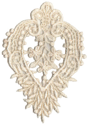 Embroidery Design: Vintage Lace - 203.14" x 4.24"