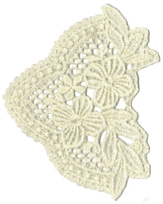 Embroidery Design: Vintage Lace - 373.72" x 4.48"