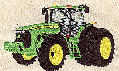 Embroidery Design: Tractor 3.75w X 2.25h