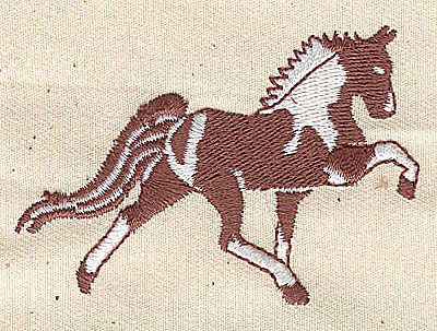 Embroidery Design: Horse 2.75w X 1.94h