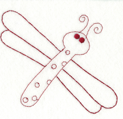 Embroidery Design: Snickerdoodle Butterfly (large)5.60" x 5.06"