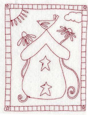 Embroidery Design: Snickerdoodle A Place in the Sun (large)3.02" x 3.85"