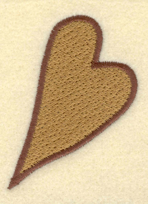 Embroidery Design: Heart 2.20w X 3.01h