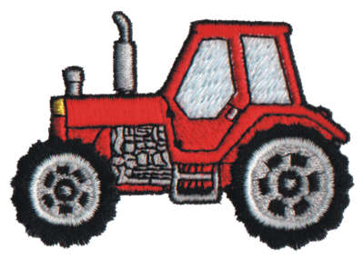 Embroidery Design: Lil' Tractor2.99" x 2.07"