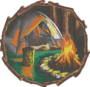Embroidery Legacy Camping