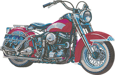 Embroidery Legacy - EA Classic Motorcycle