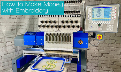 How to Make Money with Embroidery