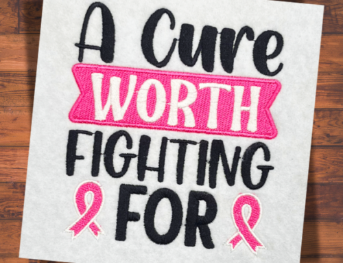 Free Breast Cancer Awareness Embroidery Design