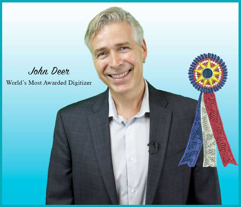 John Deer; Owner of Embroidery Legacy