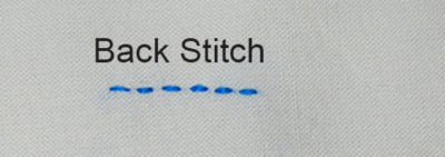 Back Stitch Redwork
