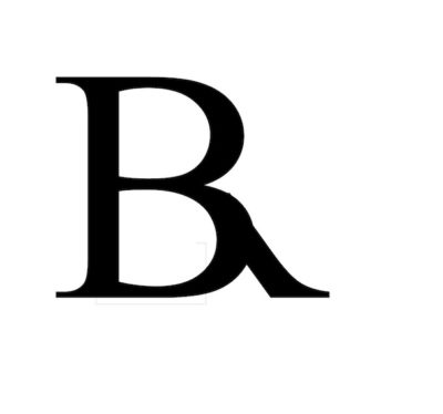 B R monogram