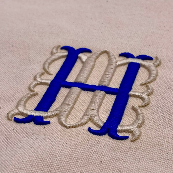 Embroidery H Design - 3D Puff Stuff