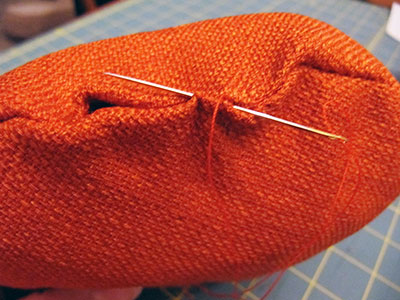 pumpkin tutorial stitched closed