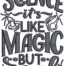 Science its like Magic but Real embriodery Desgin