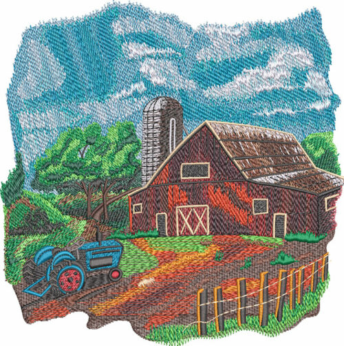 Red Barn Embriodery Designs