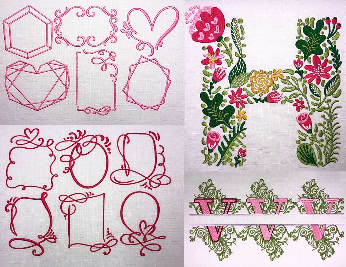 Hatch Embroidery Version - Digitizer V3 Fonts