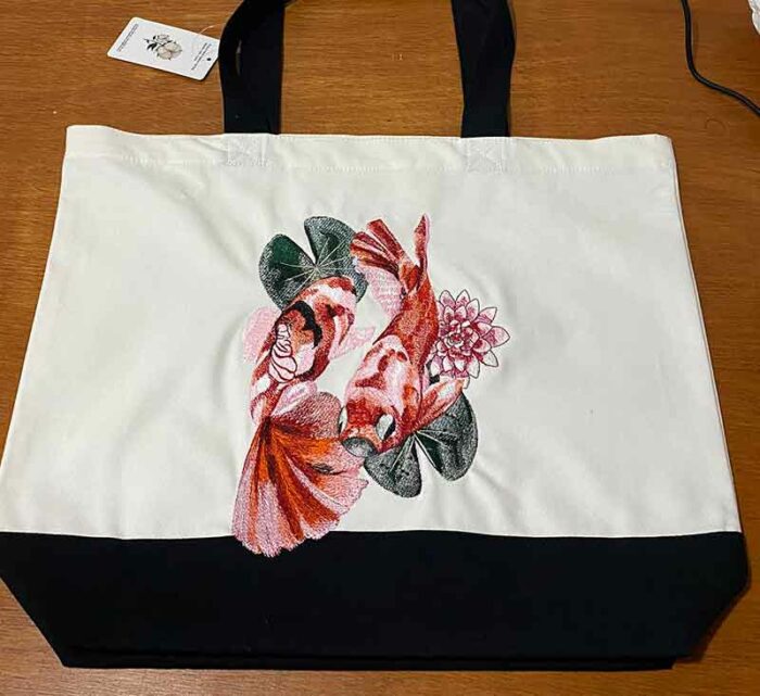 Okinawa koi bag