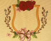 Baby Crest Embroidery Design